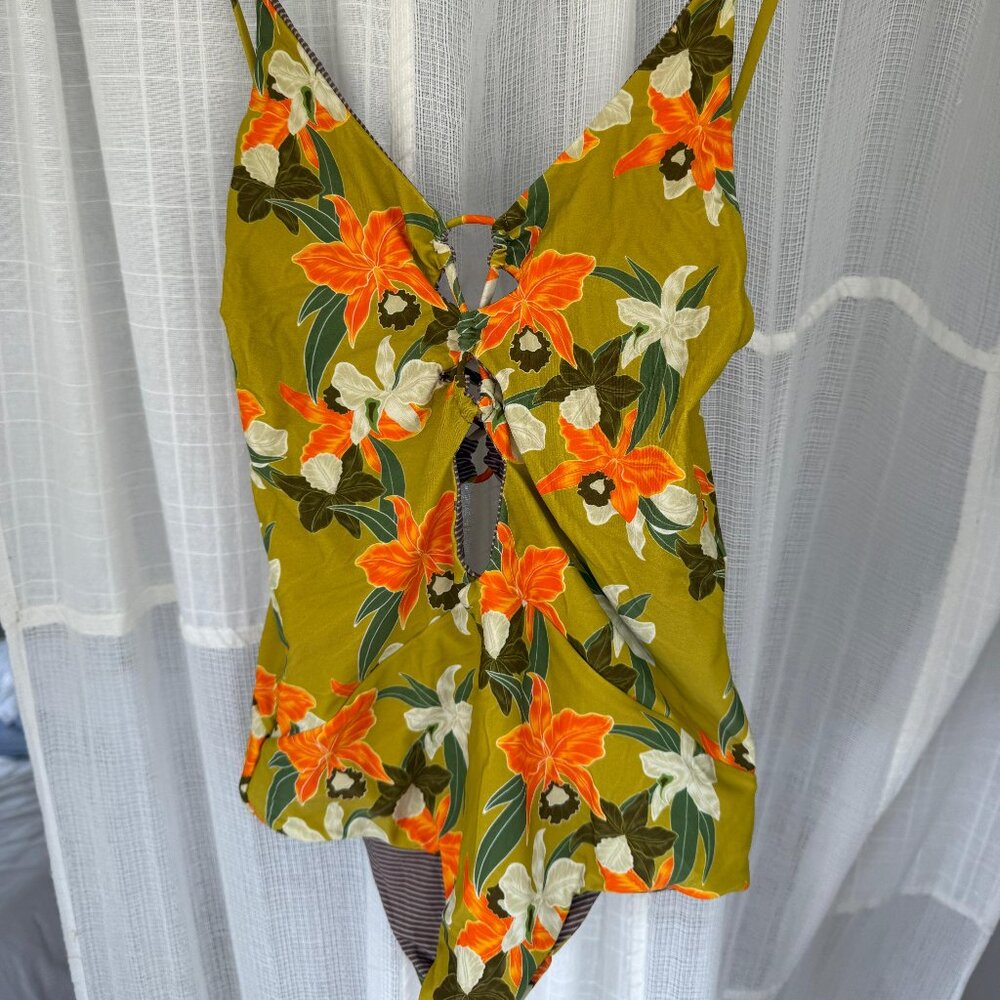 ACACIA Floral One Piece Swimsuit  in Waimea Color Size Small